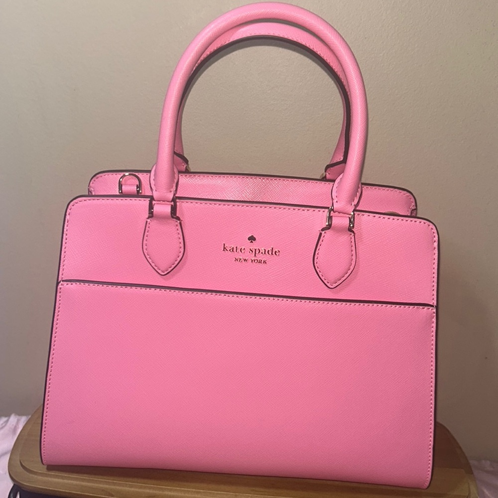 Kate Spade Madison Saffiano leather Blossom Pink